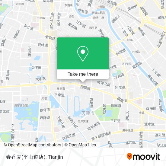 春香麦(平山道店) map