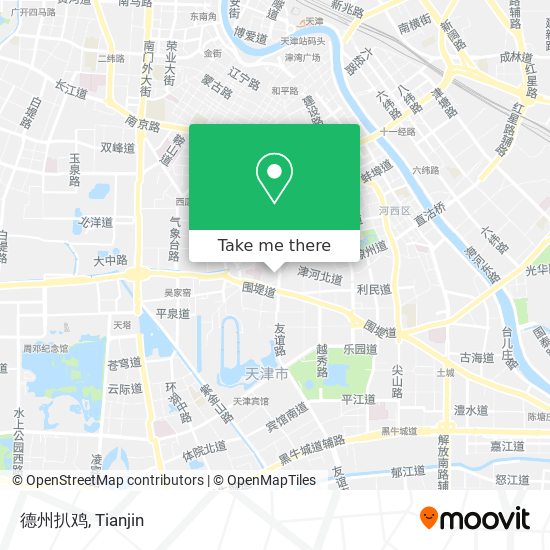 德州扒鸡 map