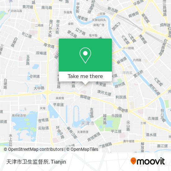 天津市卫生监督所 map
