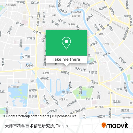 天津市科学技术信息研究所 map