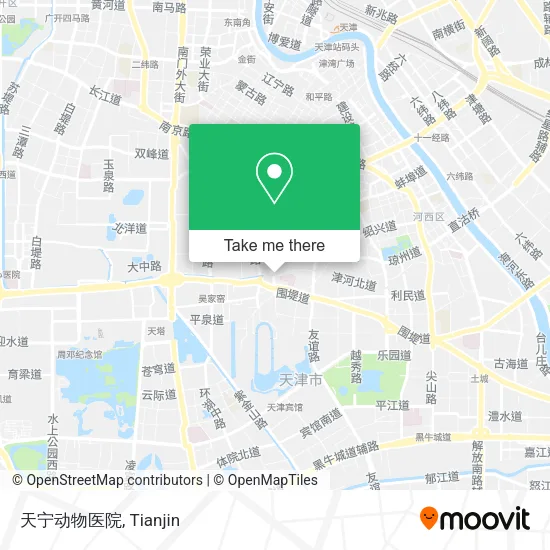 天宁动物医院 map