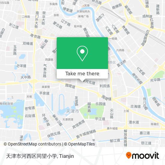 天津市河西区同望小学 map