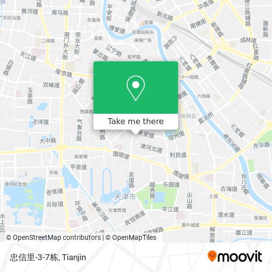忠信里-3-7栋 map