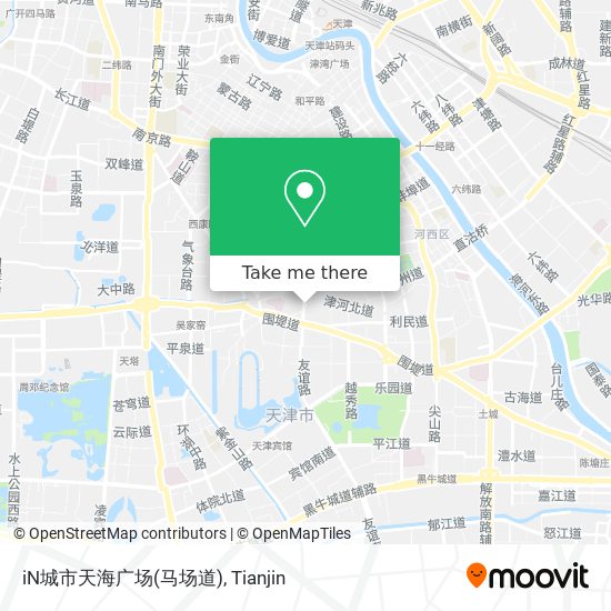 iN城市天海广场(马场道) map