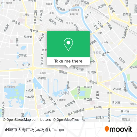 iN城市天海广场(马场道) map