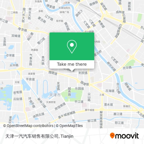 天津一汽汽车销售有限公司 map