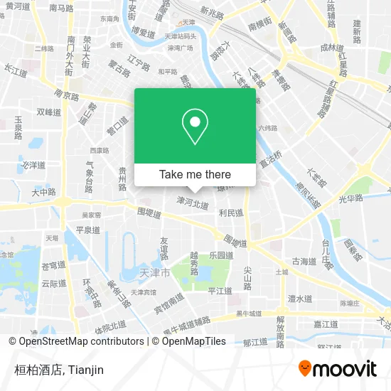 桓柏酒店 map