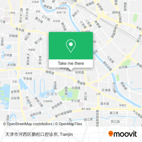 天津市河西区鹏程口腔诊所 map