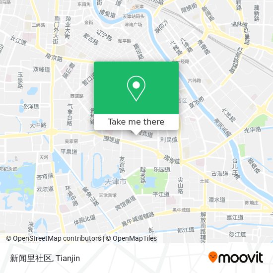 新闻里社区 map