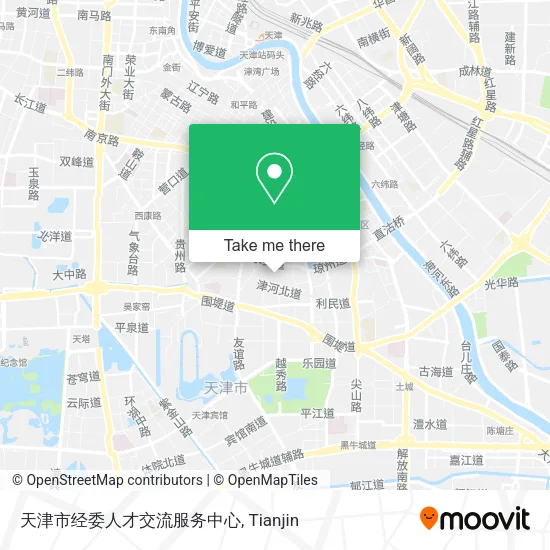 天津市经委人才交流服务中心 map