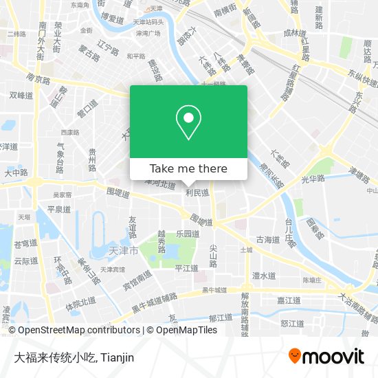 大福来传统小吃 map