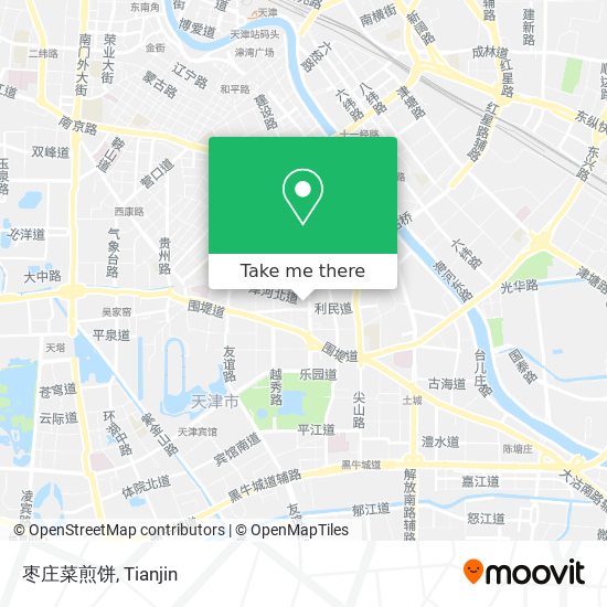 枣庄菜煎饼 map