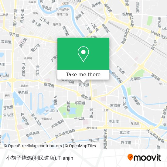 小胡子烧鸡(利民道店) map