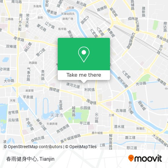 春雨健身中心 map