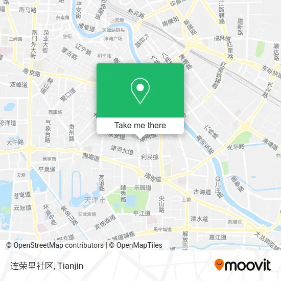 连荣里社区 map