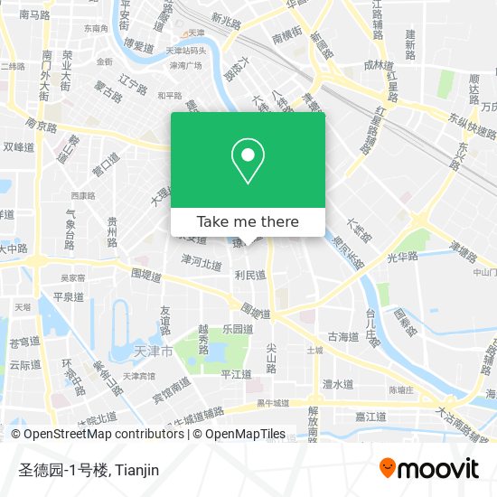 圣德园-1号楼 map