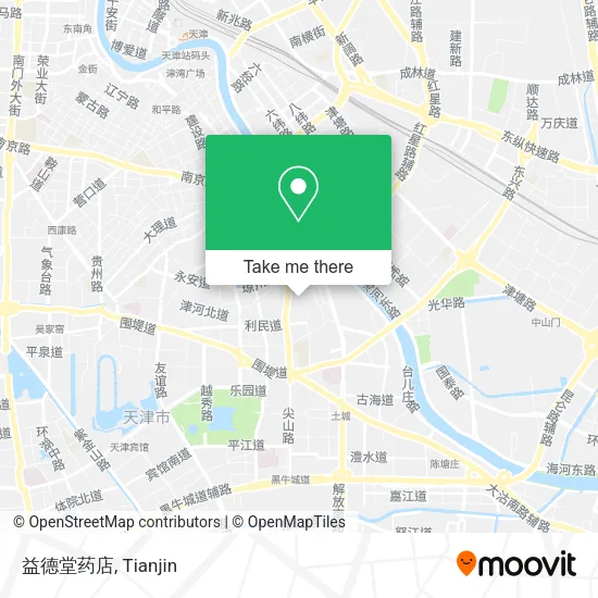 益德堂药店 map