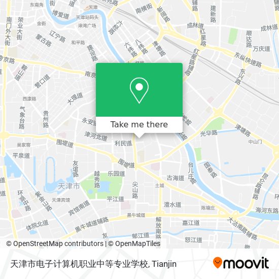 天津市电子计算机职业中等专业学校 map