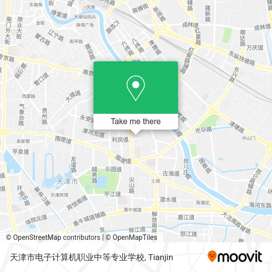 天津市电子计算机职业中等专业学校 map