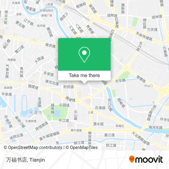 万福书店 map