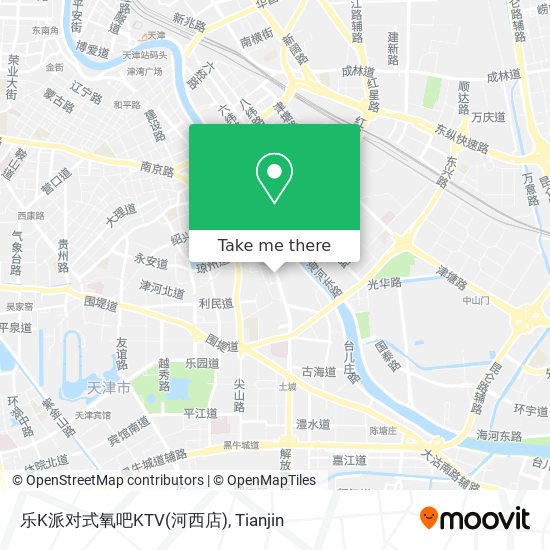 乐K派对式氧吧KTV(河西店) map