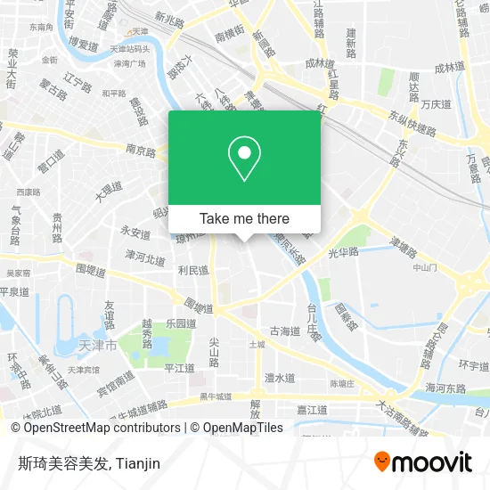 斯琦美容美发 map