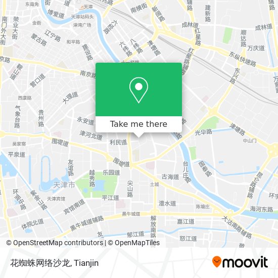 花蜘蛛网络沙龙 map