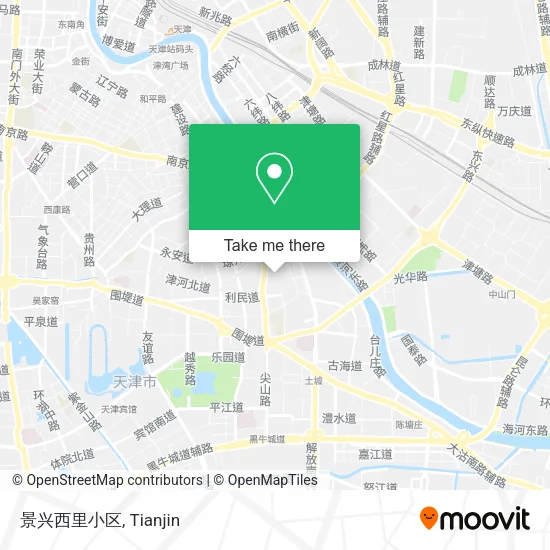 景兴西里小区 map