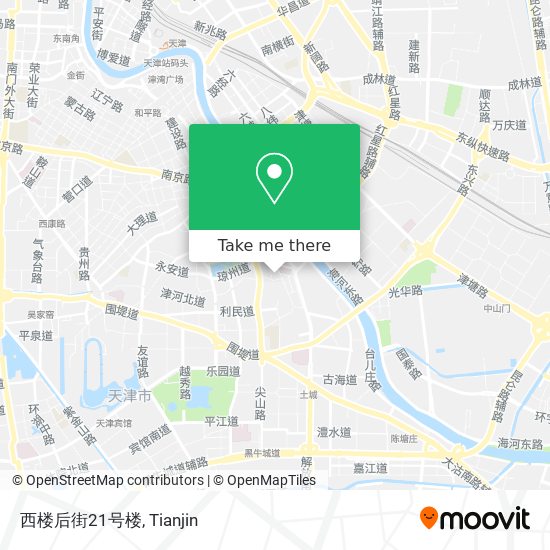 西楼后街21号楼 map