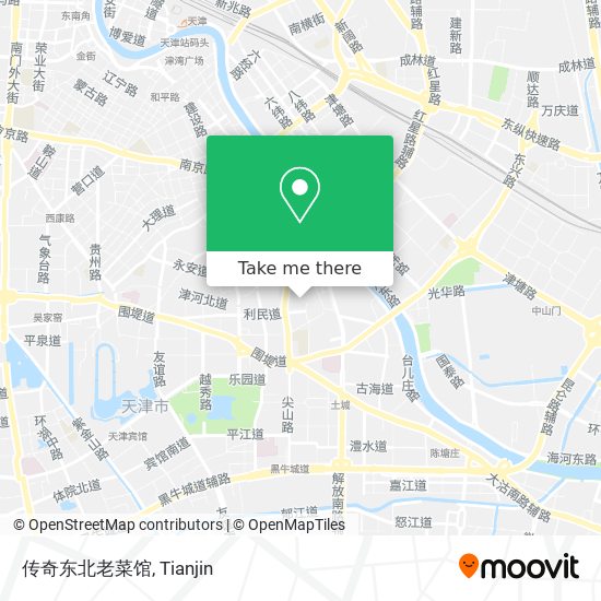 传奇东北老菜馆 map