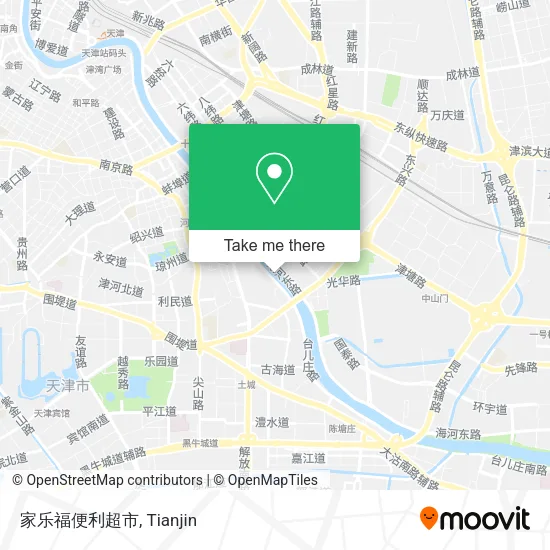 家乐福便利超市 map