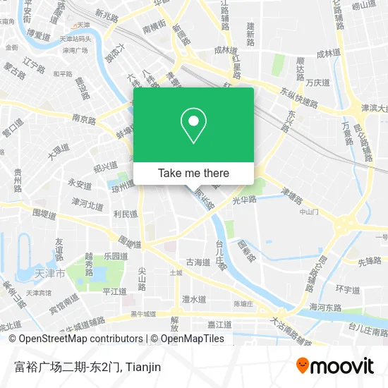 富裕广场二期-东2门 map