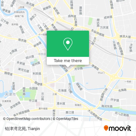 铂津湾北苑 map