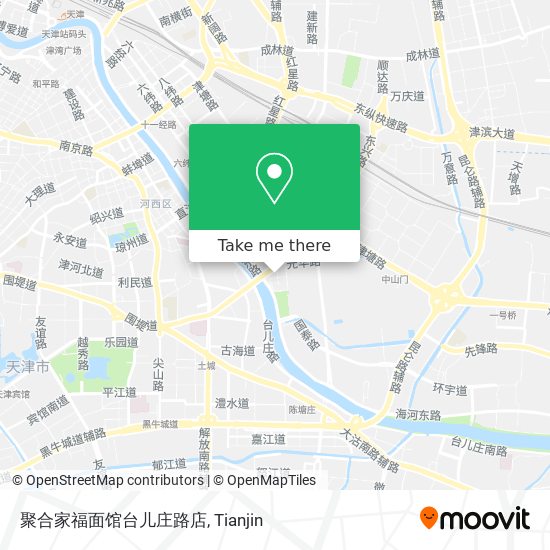 聚合家福面馆台儿庄路店 map