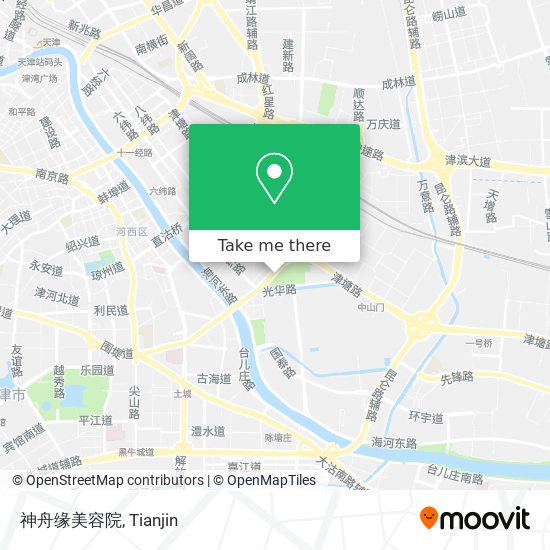 神舟缘美容院 map
