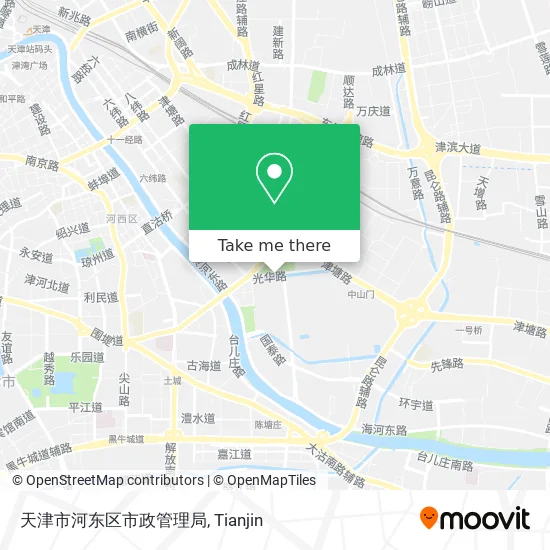 天津市河东区市政管理局 map