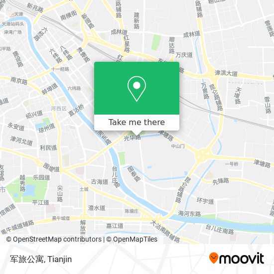 军旅公寓 map