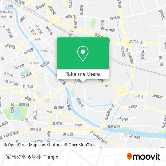 军旅公寓-6号楼 map