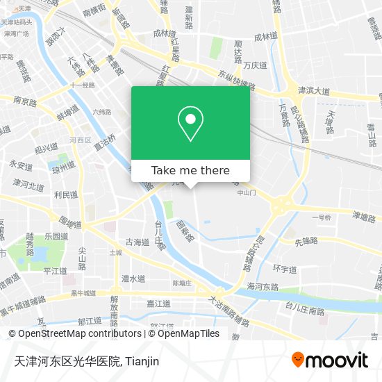 天津河东区光华医院 map