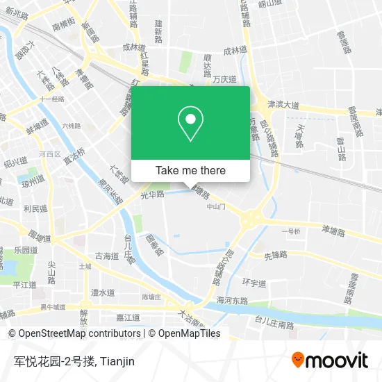 军悦花园-2号搂 map