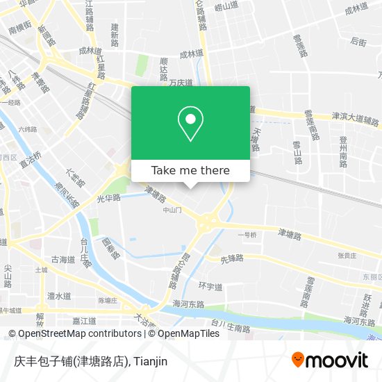 庆丰包子铺(津塘路店) map