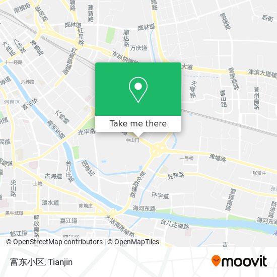 富东小区 map