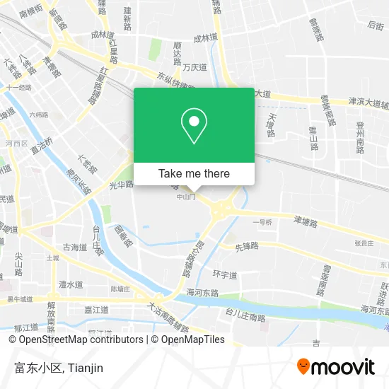 富东小区 map