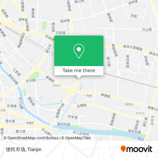 便民市场 map