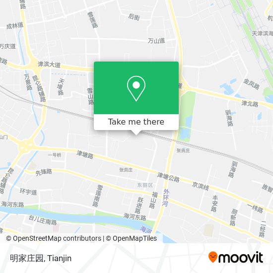 明家庄园 map