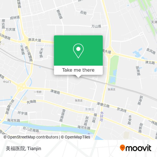 美福医院 map