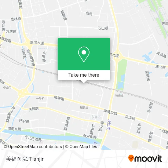 美福医院 map
