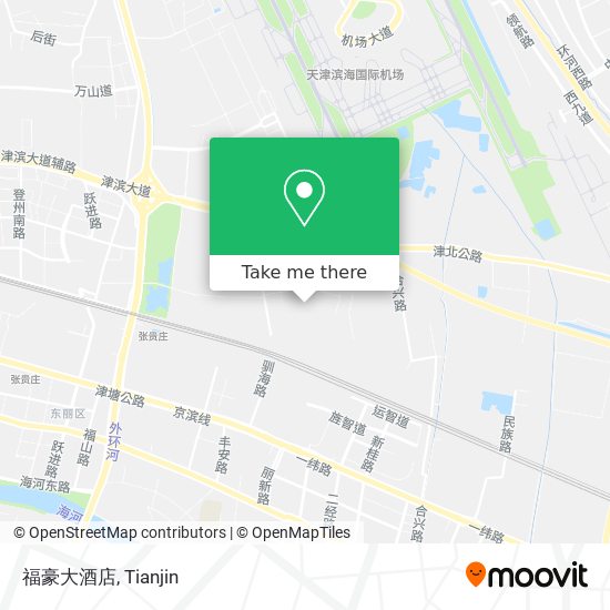 福豪大酒店 map