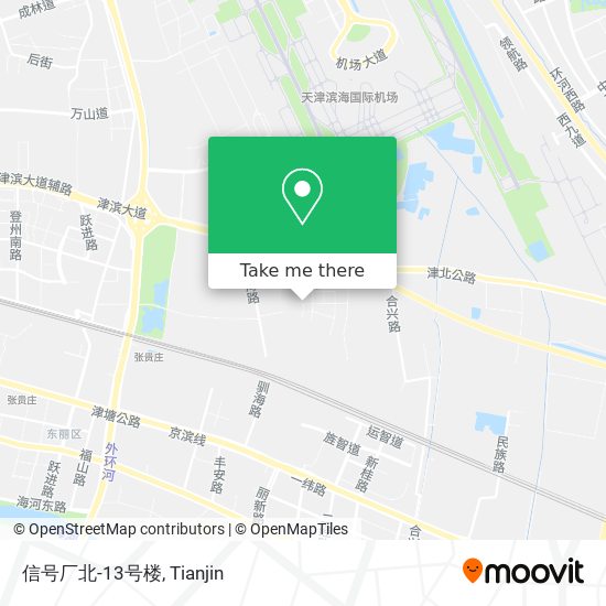 信号厂北-13号楼 map