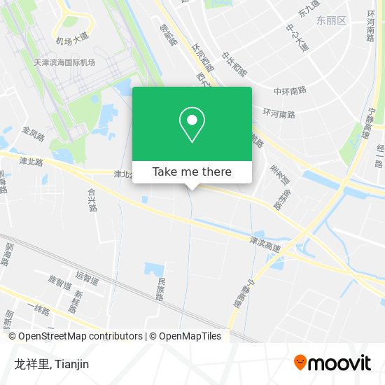 龙祥里 map